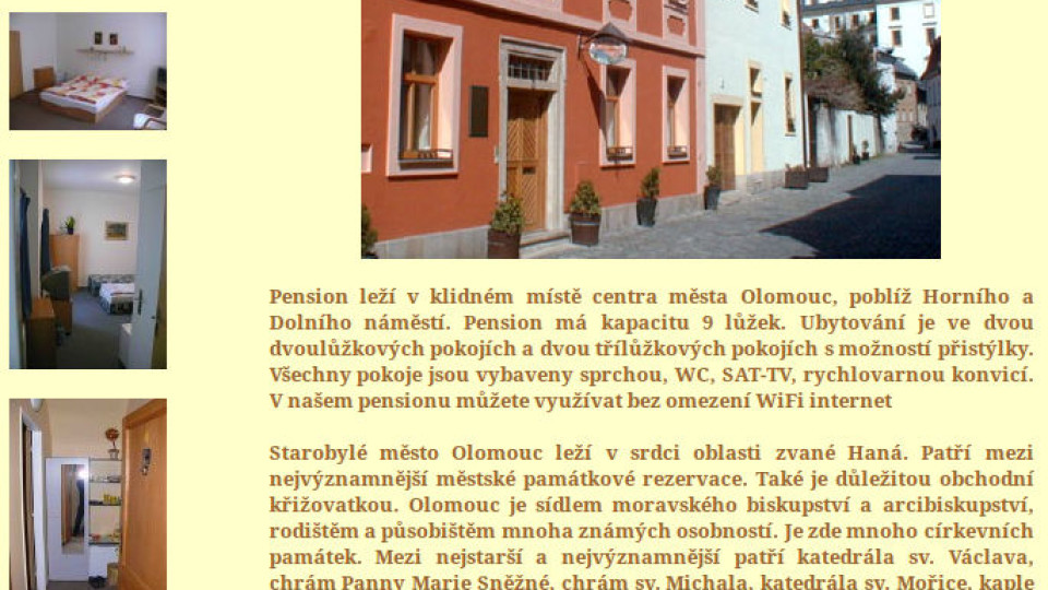 Pension Na hradbách, 0lomouc