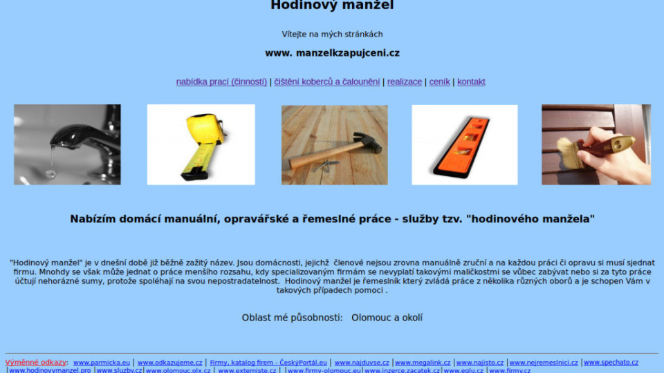 Hodinový manžel – Olomoucko