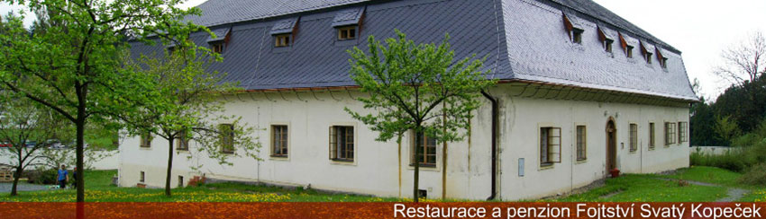 Restaurace a ubytování ve Fojtství na Svatém kopečku v blízkosti Olomouce